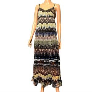Patrons of Peace Maxi Dress SMALL